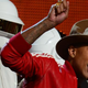 Winners for best record of the year Daft Punk celebrate onstage with Pharrell Williams (right) during the 56th Annual Grammy Awards.
FREDERIC J. BROWN/AFP/Getty Images